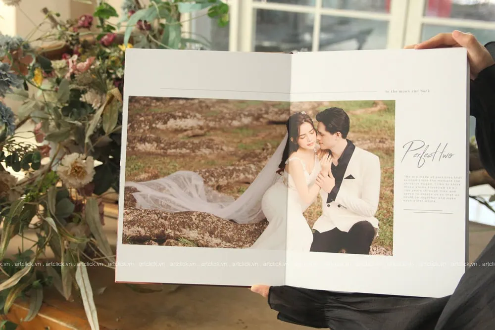 giá in album ảnh cưới