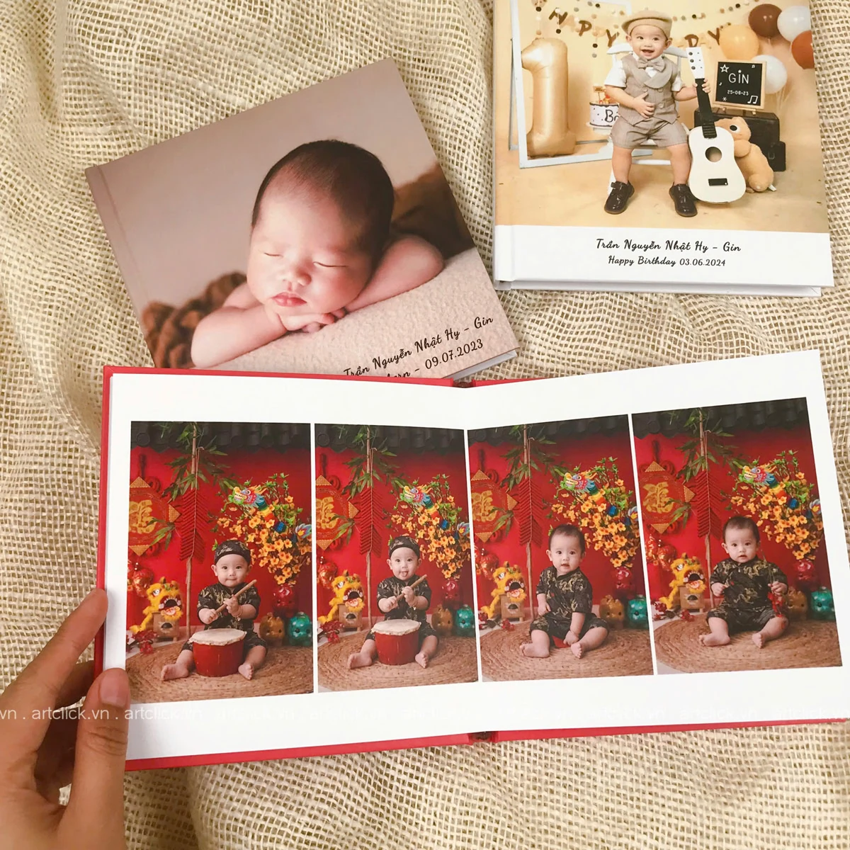 phần mềm thiết kế album ảnh Tết