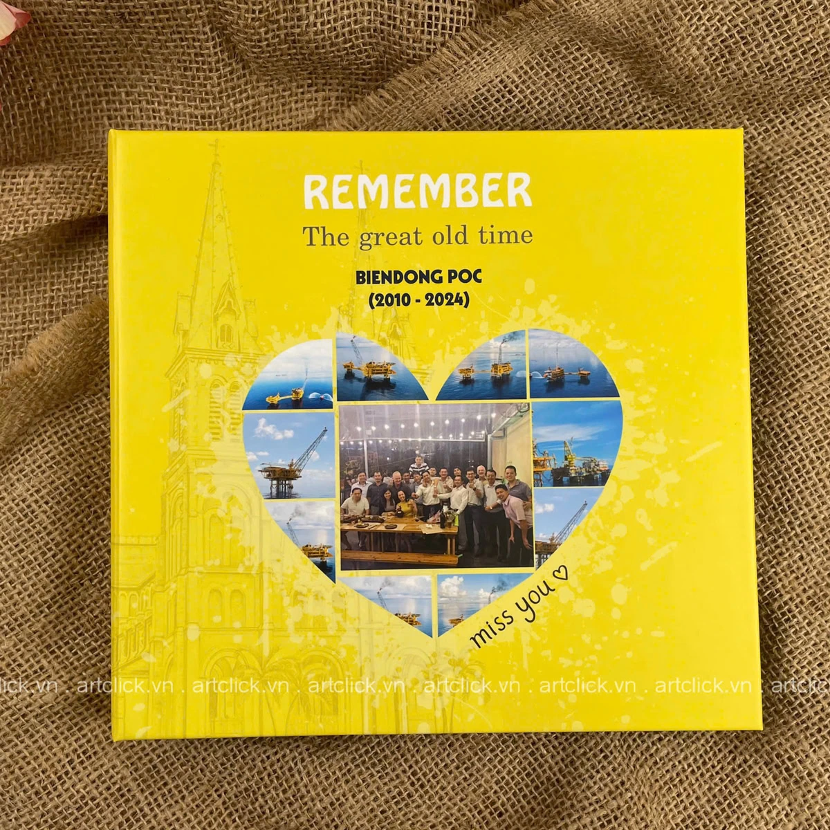 Album farewell tặng sếp