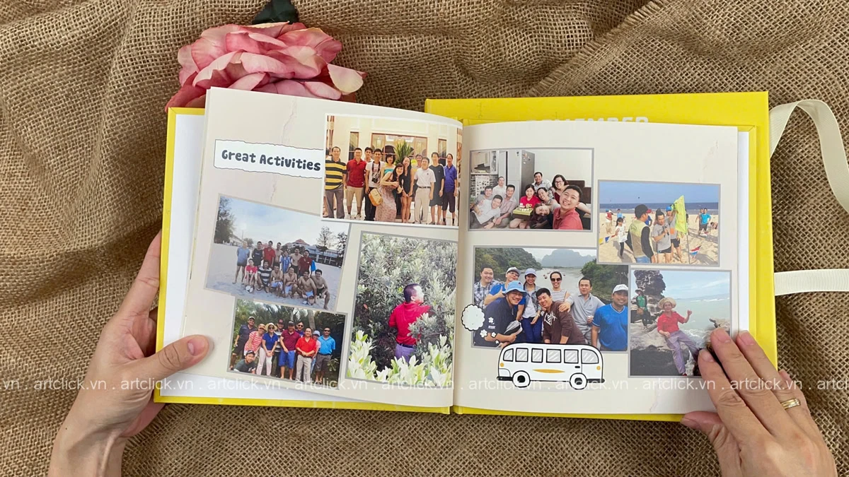 Album farewell tặng sếp