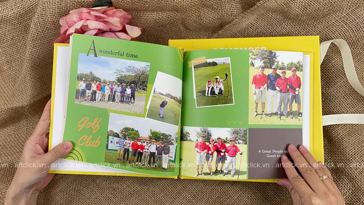 Album farewell tặng sếp