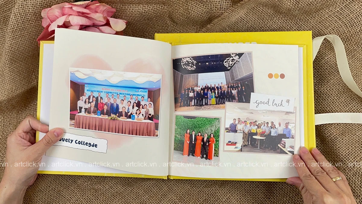 Album farewell tặng sếp
