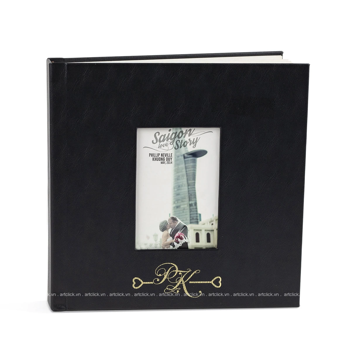 Photobook Bìa Da Khoét Lỗ (Vuông) - Image 8