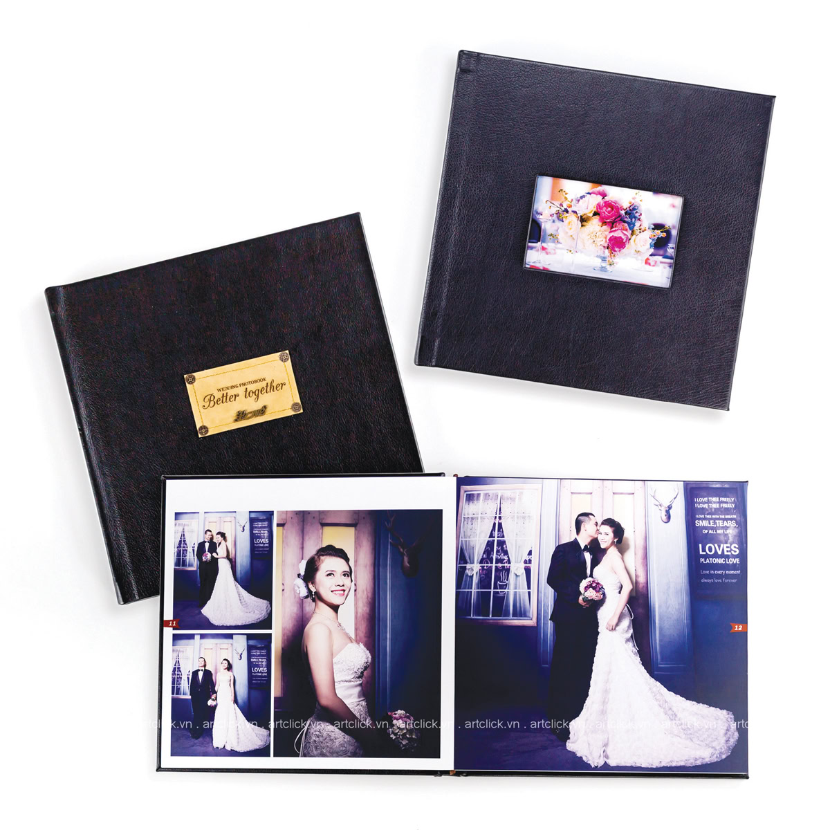 Photobook Bìa Da Khoét Lỗ (Vuông) - Image 4