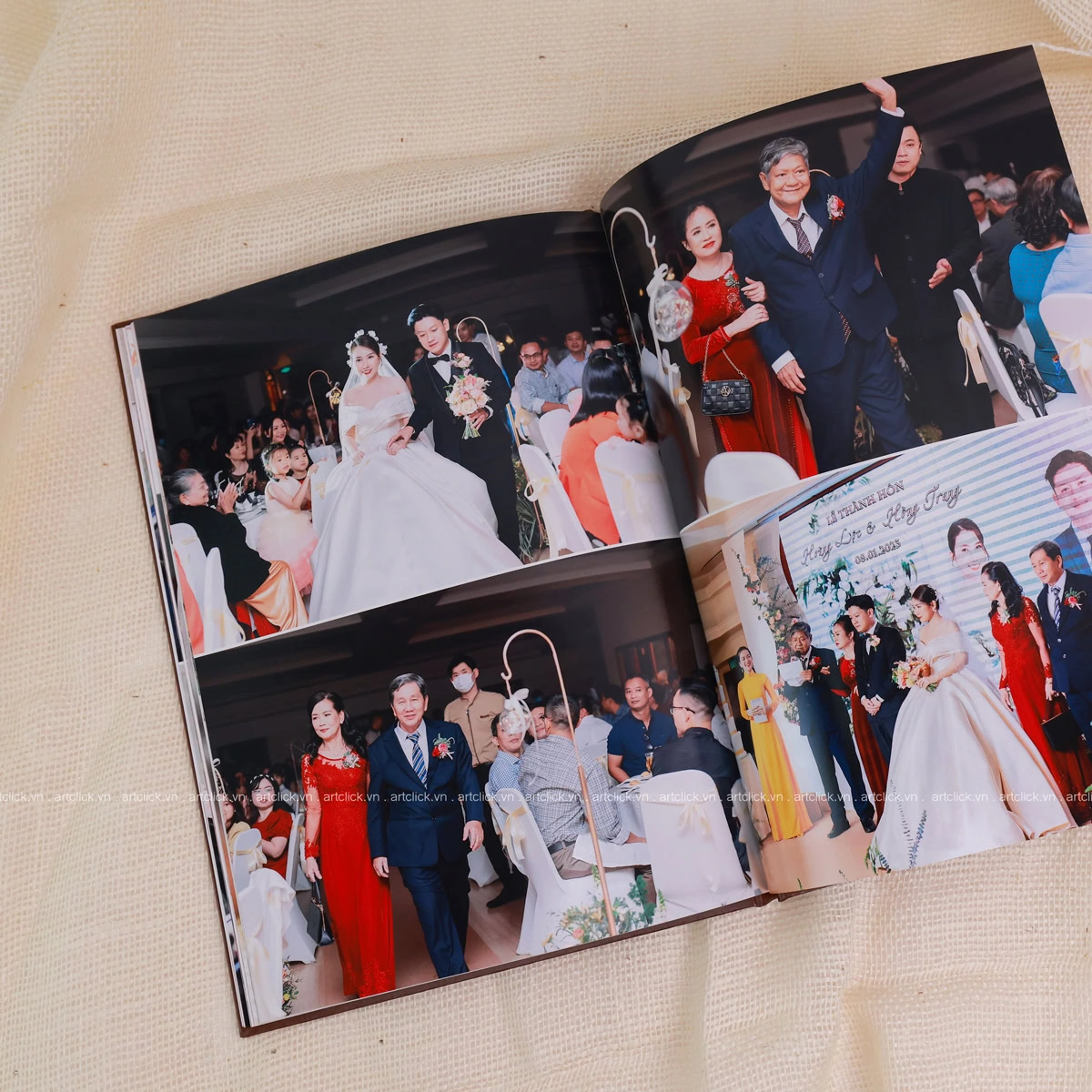 Photobook Bìa Vải Khoét Lỗ (Đứng) - Ảnh 6