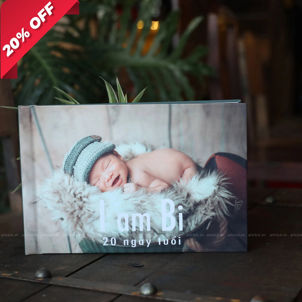 Photobook Bìa Hình (Ngang)