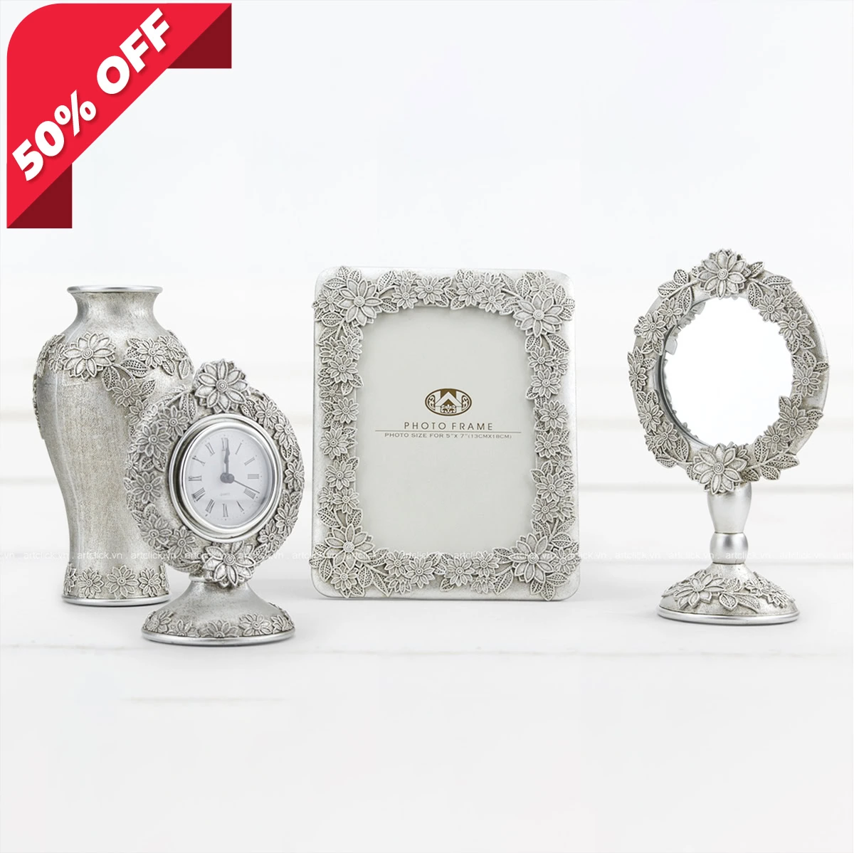 Set Wedding Bạc