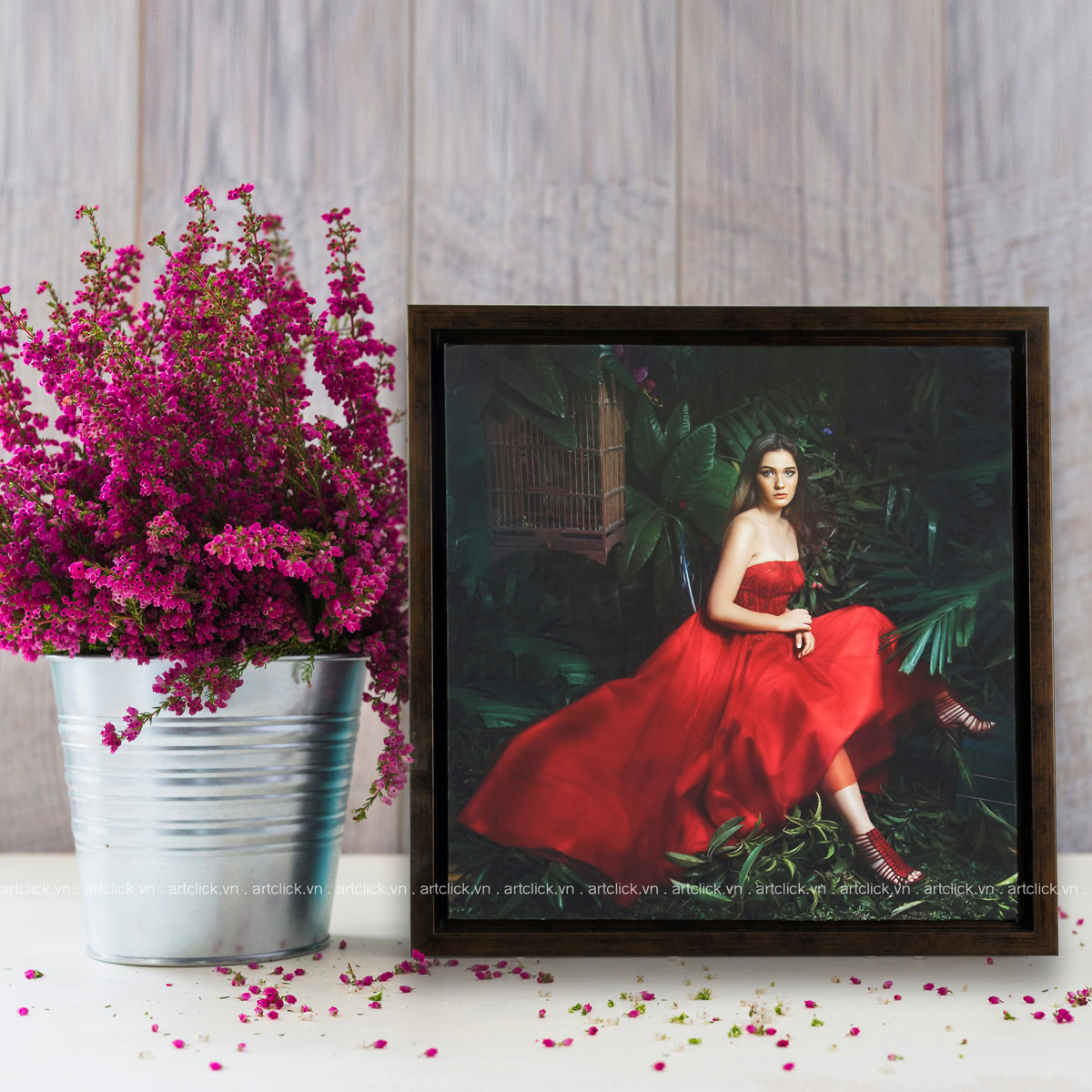 Tranh canvas treo tường (Vuông)